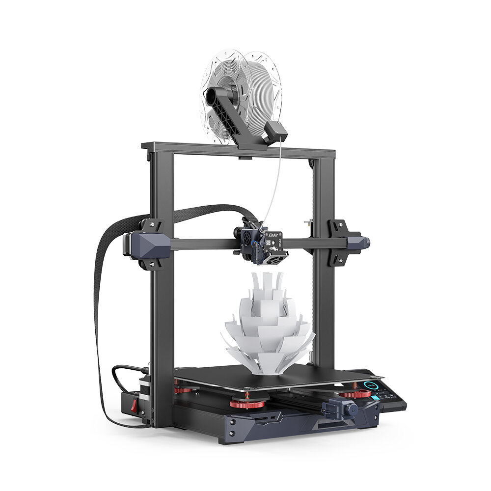 Creality 3D® Ender-3 S1 Plus 3D Printer 300*300*300mm Larger Build Volume with Full-metal Dual-gear Direct Extruder/CR Touch